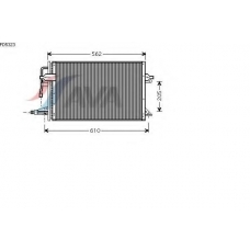 FD5323 AVA Конденсатор, кондиционер