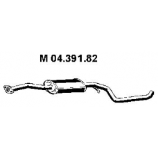 04.391.82 EBERSPACHER Средний глушитель выхлопных газов