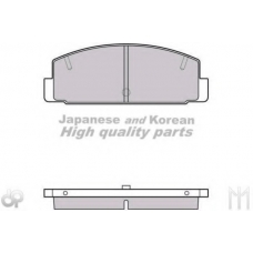 M074-02 ASHUKI Комплект тормозных колодок, дисковый тормоз