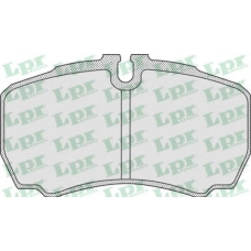 05P830 LPR Комплект тормозных колодок, дисковый тормоз