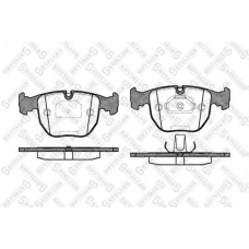 607 000BL-SX STELLOX Комплект тормозных колодок, дисковый тормоз