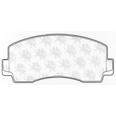 BP314 QH Benelux Комплект тормозных колодок, дисковый тормоз