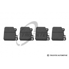02.35.112 TRUCKTEC AUTOMOTIVE Комплект тормозных колодок, дисковый тормоз