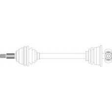 RE3174 General Ricambi Приводной вал