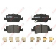 C22036ABE ABE Комплект тормозных колодок, дисковый тормоз