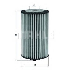 OX 978D MAHLE Масляный фильтр