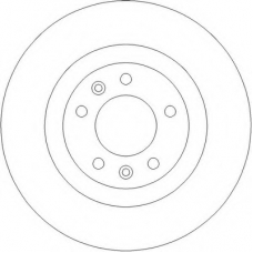 562253BC BENDIX Тормозной диск