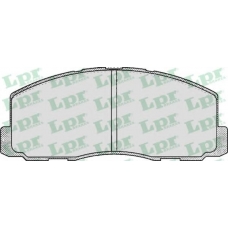 05P260 LPR Комплект тормозных колодок, дисковый тормоз