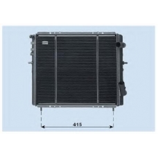 0109.2059 FRIGAIR Радиатор, охлаждение двигателя