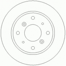 D2468 ROULUNDS Тормозной диск