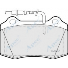 PAD994 APEC Комплект тормозных колодок, дисковый тормоз