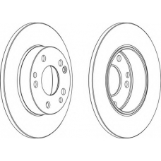 WGR0053-1 WAGNER LOCKHEED Тормозной диск