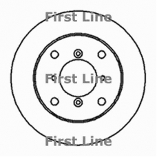 FBD545 FIRST LINE Тормозной диск