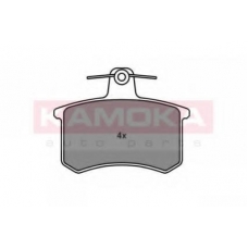 JQ101444 KAMOKA Комплект тормозных колодок, дисковый тормоз