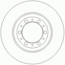 D2459 ROULUNDS Тормозной диск