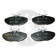 12152 OPTIMAL Комплект тормозных колодок, дисковый тормоз