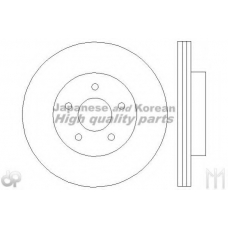 US104328 ASHUKI Тормозной диск