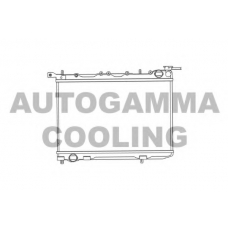 102182 AUTOGAMMA Радиатор, охлаждение двигателя