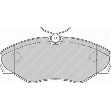 T0610858 RAMEDER Комплект тормозных колодок, дисковый тормоз