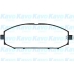 BP-6538 KAVO PARTS Комплект тормозных колодок, дисковый тормоз