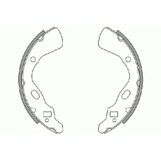 18492732507 S.b.s. Комплект тормозных колодок
