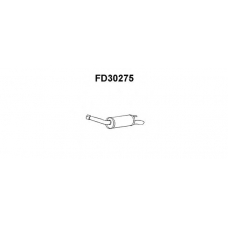 FD30275 VENEPORTE Глушитель выхлопных газов конечный