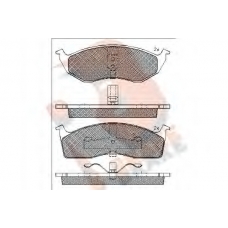 RB1113 R BRAKE Комплект тормозных колодок, дисковый тормоз
