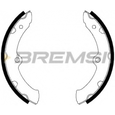 GF0987 BREMSI Комплект тормозных колодок