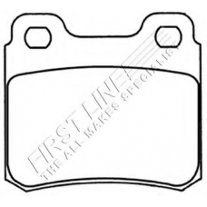 FBP1444 FIRST LINE Комплект тормозных колодок, дисковый тормоз
