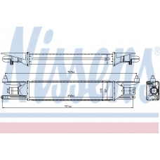 96500 NISSENS Интеркулер