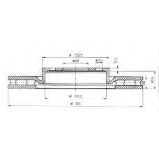 BSF4756 QUINTON HAZELL Тормозной диск