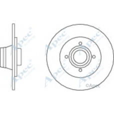 DSK2943 APEC Тормозной диск