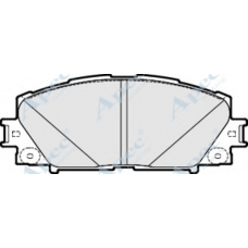 PAD1748 APEC Комплект тормозных колодок, дисковый тормоз