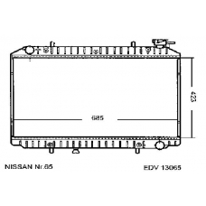 13065 KЬHLER-PAPE Wasserkьhler  pkw
