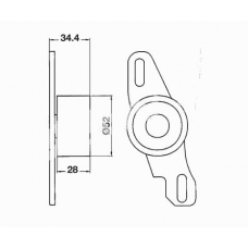 ITB-6803 IPS Parts Устройство для натяжения ремня, ремень грм