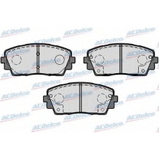 AC0581726D AC Delco Комплект тормозных колодок, дисковый тормоз