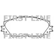 FBP3634 FIRST LINE Комплект тормозных колодок, дисковый тормоз
