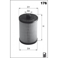 LFDE198 LUCAS FILTERS Топливный фильтр