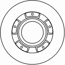 MDC1808 MINTEX Тормозной диск