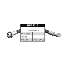 HBS5316 QUINTON HAZELL Тормозной шланг