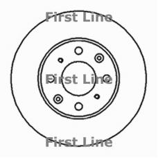 FBD049 FIRST LINE Тормозной диск