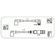 M3 JANMOR Комплект проводов зажигания
