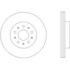 MDC979 MINTEX Тормозной диск