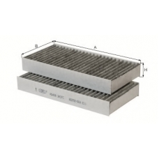 AG 408 2K CFC Goodwill Фильтр, воздух во внутренном пространстве