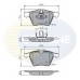 CBP01608 COMLINE Комплект тормозных колодок, дисковый тормоз