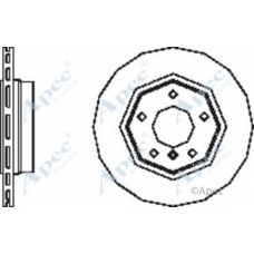 DSK2478 APEC Тормозной диск
