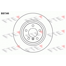 BS7346 FTE Тормозной диск