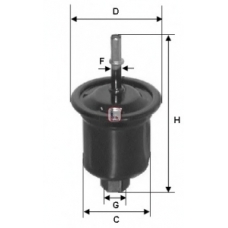 S 1731 B SOFIMA Топливный фильтр