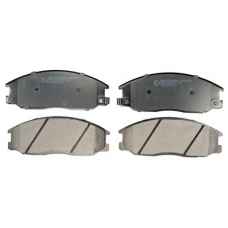 B110971 DENCKERMANN Комплект тормозных колодок, дисковый тормоз