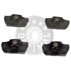 6350 OPTIMAL Комплект тормозных колодок, дисковый тормоз